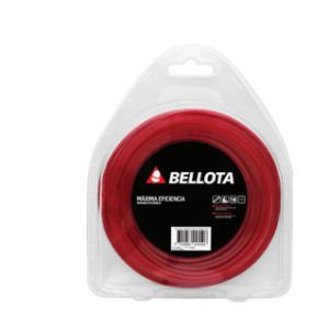 Nylon para desmalezadora cuadrado 33 m TL10927 rojo Bellota
