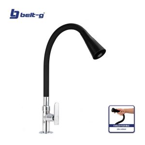 Cuello de cisne flexible manilla time negro Belt-g