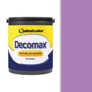 Pintura caucho decomax clase C 1 galón morado Quimicolor