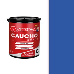 Pintura caucho 55-01 clase B 1 galón azul rey Manpica