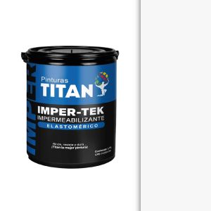 Pintura impermeabilizante imper-tek titan 1 galón blanco Manpica