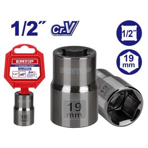 Dado 1/2" 19 mm Emtop