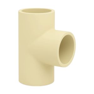 Tee 1/2" ultratemp CPVC presión agua caliente Pavco