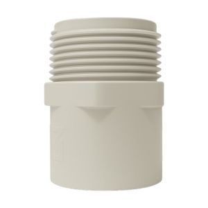 Adaptador roscado Macho 2" SCH40 PVC presión agua fría Pavco