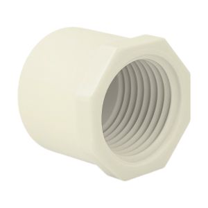 Tapón 2" SCH40 roscado PVC presión agua fría Pavco