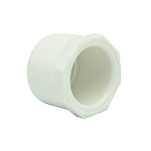 Tapón 2" SCH40 soldada PVC presión agua fría Pavco