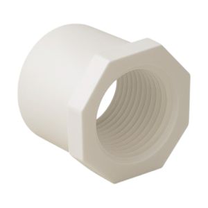 Buje reducción PVC agua fría roscado 1 1/2 x 1" Pavco