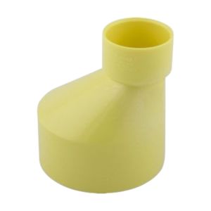 Reducción PVC sanitario 75 x 50 mm UM amarilla exc Pavco