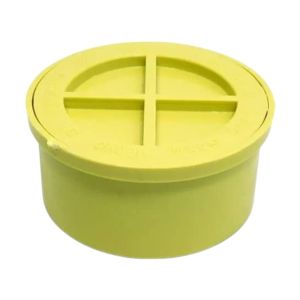 Tapón de registro sanitario PVC 50 mm UM amarillo Pavco