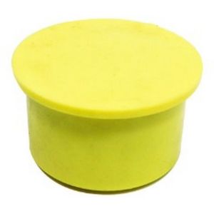 Tapón simple espiga sanitario PVC 110 mm UM amarillo Pavco