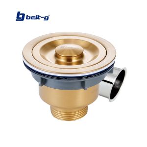 Desagüe para fregadero acero inoxidable golden brush Belt-g